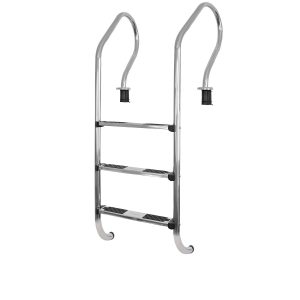 Escalera 3 peldaños ACERO INOX